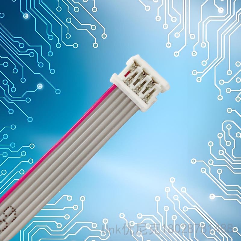 替代Molex白色90327 IDC排線6P