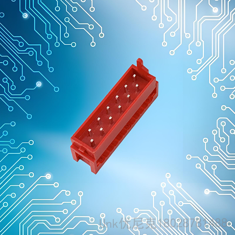 215083紅色I(xiàn)DC連接器12P